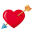 Heart v2 Icon 32x32 png