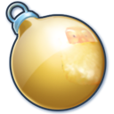 Ball Yellow Icon 128x128 png