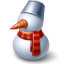 Snowman Icon 64x64 png