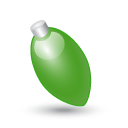 Bulb Green Icon 128x128 png