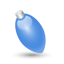 Bulb Blue Icon 256x256 png
