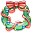 Christmas Wreath Icon 32x32 png