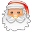 Santa Claus Icon 32x32 png