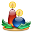 Candles Icon 32x32 png