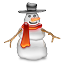 Snowman Icon 64x64 png