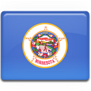 Minnesota Flag Icon 128x128 png