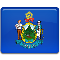 Maine Flag Icon 256x256 png