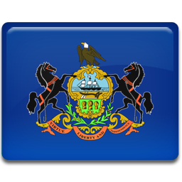 Pennsylvania Flag Icon 256x256 png