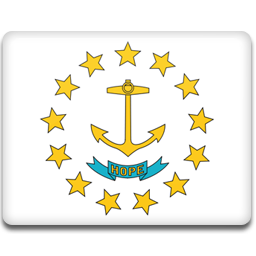 Rhode Island Flag Icon 256x256 png