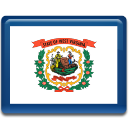 West Virginia Flag Icon 256x256 png