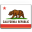 California Flag Icon 32x32 png