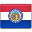 Missouri Flag Icon 32x32 png