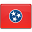 Tennessee Flag Icon 32x32 png