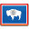 Wyoming Flag Icon 32x32 png