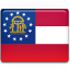 Georgia Flag Icon 64x64 png
