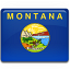 Montana Flag Icon 64x64 png
