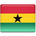 Ghana Flag Icon 128x128 png
