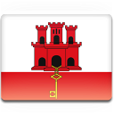 Gibraltar Flag Icon 128x128 png