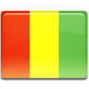 Guinea Flag Icon 128x128 png