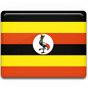 Uganda Flag Icon 128x128 png