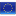 European Union Flag Icon 16x16 png
