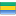 Gabon Flag Icon 16x16 png