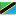 Tanzania Flag Icon 16x16 png