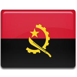 Angola Flag Icon 256x256 png