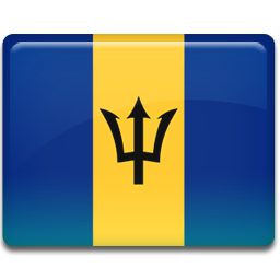 Barbados Flag Icon 256x256 png