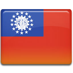 Burma Flag Icon 256x256 png