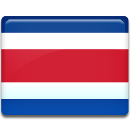 Costa Rica Flag Icon 256x256 png