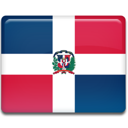 Dominican Republic Flag Icon 256x256 png