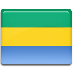 Gabon Flag Icon 256x256 png