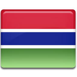 Gambia Flag Icon 256x256 png