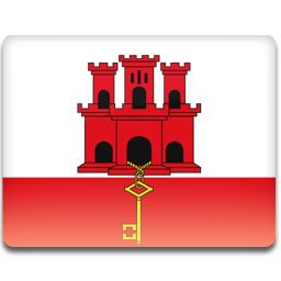 Gibraltar Flag Icon 256x256 png