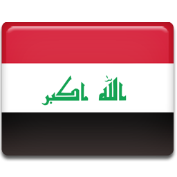 Iraq Flag Icon 256x256 png