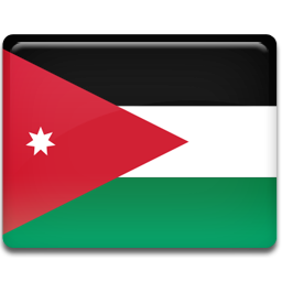 Jordan Flag Icon 256x256 png