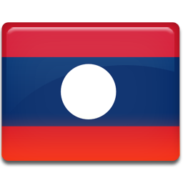 Laos Flag Icon 256x256 png