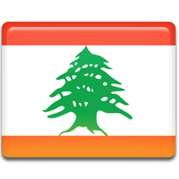 Lebanon Flag Icon 256x256 png