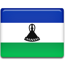 Lesotho Flag Icon 256x256 png