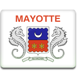 Mayotte Flag Icon 256x256 png