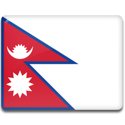 Nepal Flag Icon 256x256 png