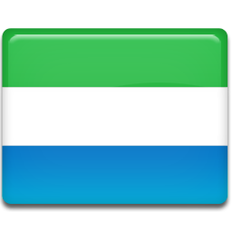 Sierra Leone Flag Icon 256x256 png