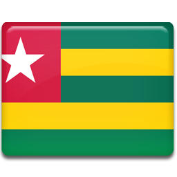 Togo Flag Icon 256x256 png