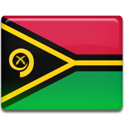 Vanuatu Flag Icon 256x256 png
