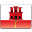 Gibraltar Flag Icon 32x32 png