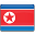 North Korea Flag Icon 32x32 png