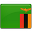 Zambia Flag Icon 32x32 png