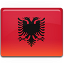 Albania Flag Icon 64x64 png