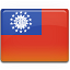 Burma Flag Icon 64x64 png